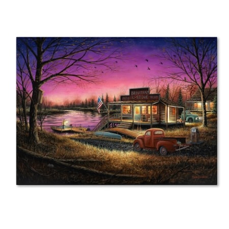 Chuck Black 'A Perfect Evening' Canvas Art,18x24